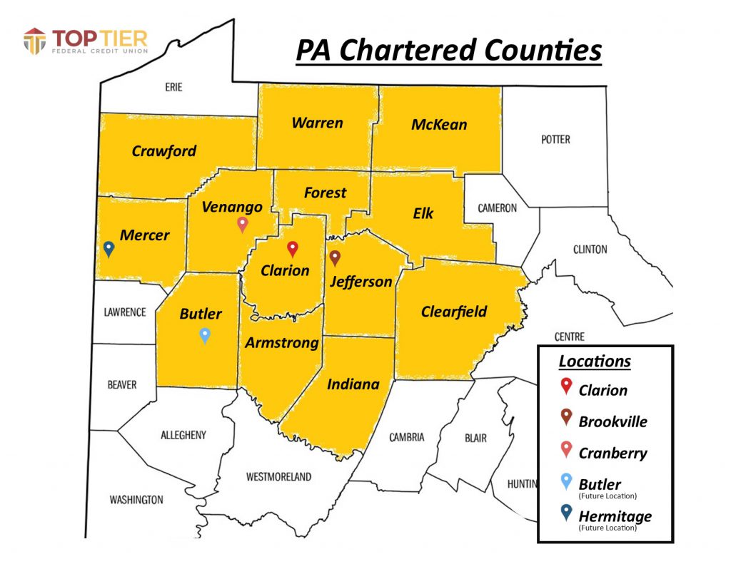 PA Chartered Counties
